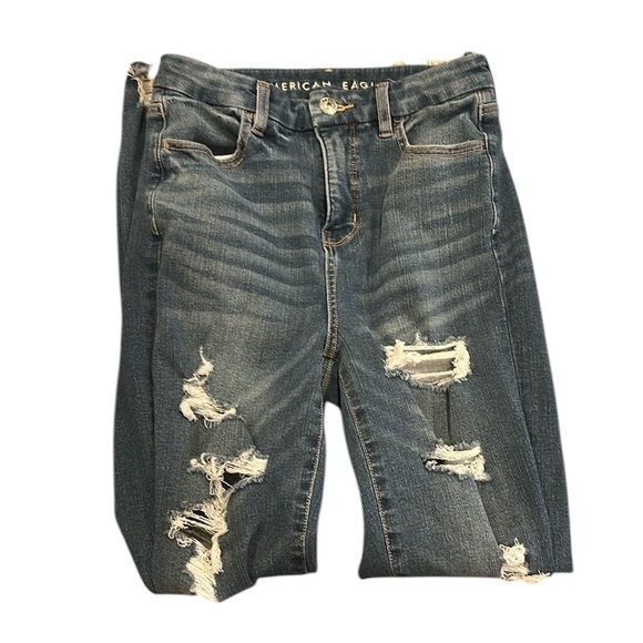American Eagle Outfitters Denim - American Eagle Women’s dream jean curvy super hi-rise jegging Size 0